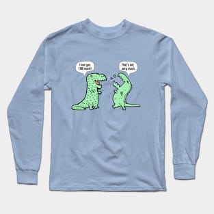 I Love You This Much Dinosaur T-Rex Long Sleeve T-Shirt